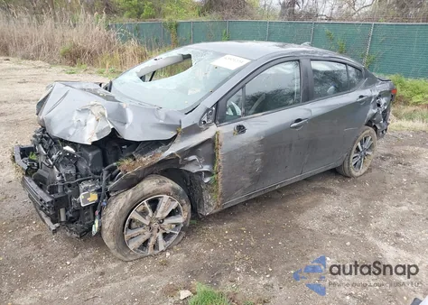2021 Nissan Versa Sv Xtronic Cvt z USA, uszkodzony, nr VIN 3N1CN8EVXML831650